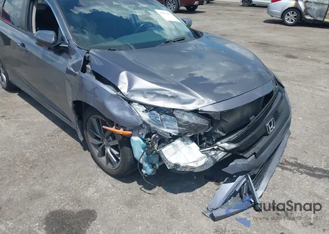 2021 Honda Civic Ex-L z USA, uszkodzony, nr VIN 19XFC1F79ME013855